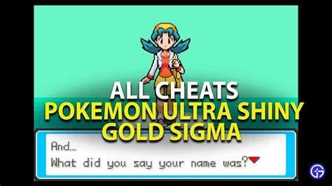cheat pokemon ultra shiny gold sigma